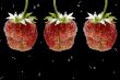 strawberries in water
