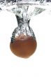 Tomato in water macro