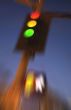 Blurry Traffic Light