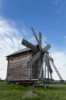 Old wooden windmill