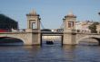 a bridge over Neva river in St. Petersburg