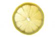 Lemon in water close up