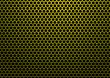 hexagon metal gold