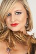 Portrait of beautiful blonde woman