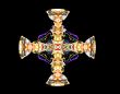 cross on black