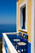 Blue balcony