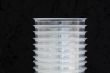 plastic glasses in a stack
