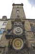 Famous astronomical clock on the town hall in Prague