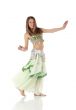 Young belly dancing girl