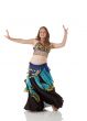 Young belly dancing girl