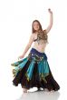 Young belly dancing girl