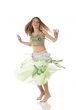 Young belly dancing girl