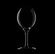 Empty wine glass