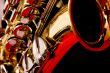 Extreme close up of Saxaphone