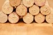 Stack of Wine Corks