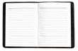 Blank notebook