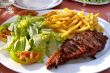 Steak dinner