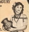 Paraguayan Woman Holding Jug