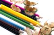 pencil and shavings macro