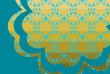 retro ornament turquoise