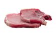 Raw meat isolated