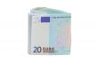 20 Euro banknotes, isolated