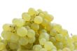 grapes on white close up