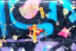 urban colorful graffiti fragment