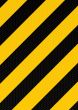 traditional warning stripe