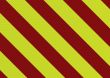 modern warning stripe