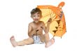 Boy with umbrella