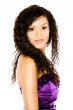 woman in purple