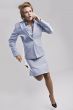 Beautiful businesswoman running with mobile phone