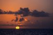 Sunset on ocean - Bayahibe - Dominican republic