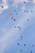 Balloons in sky