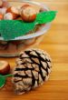 Hazelnuts and cone