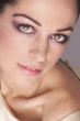 Beautiful young woman face