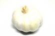 garlic over white