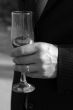 Glass of champagne