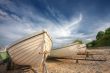 Boats on a coast