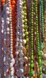Different coloured necklaces