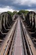 Historical River Kwai bridge; Thailand