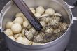 Thai pisces dumplings in the pot