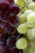 grapes on black closeup
