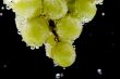 grapes on black