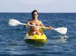 Woman on kayak