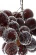grapes with bubbles closeup