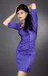 woman in purple dress