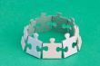 Puzzle ring green
