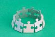 Puzzle ring green